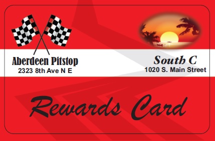 Aberdeen Pistop Rewards Card