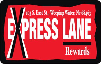 Express Lane Reward Card